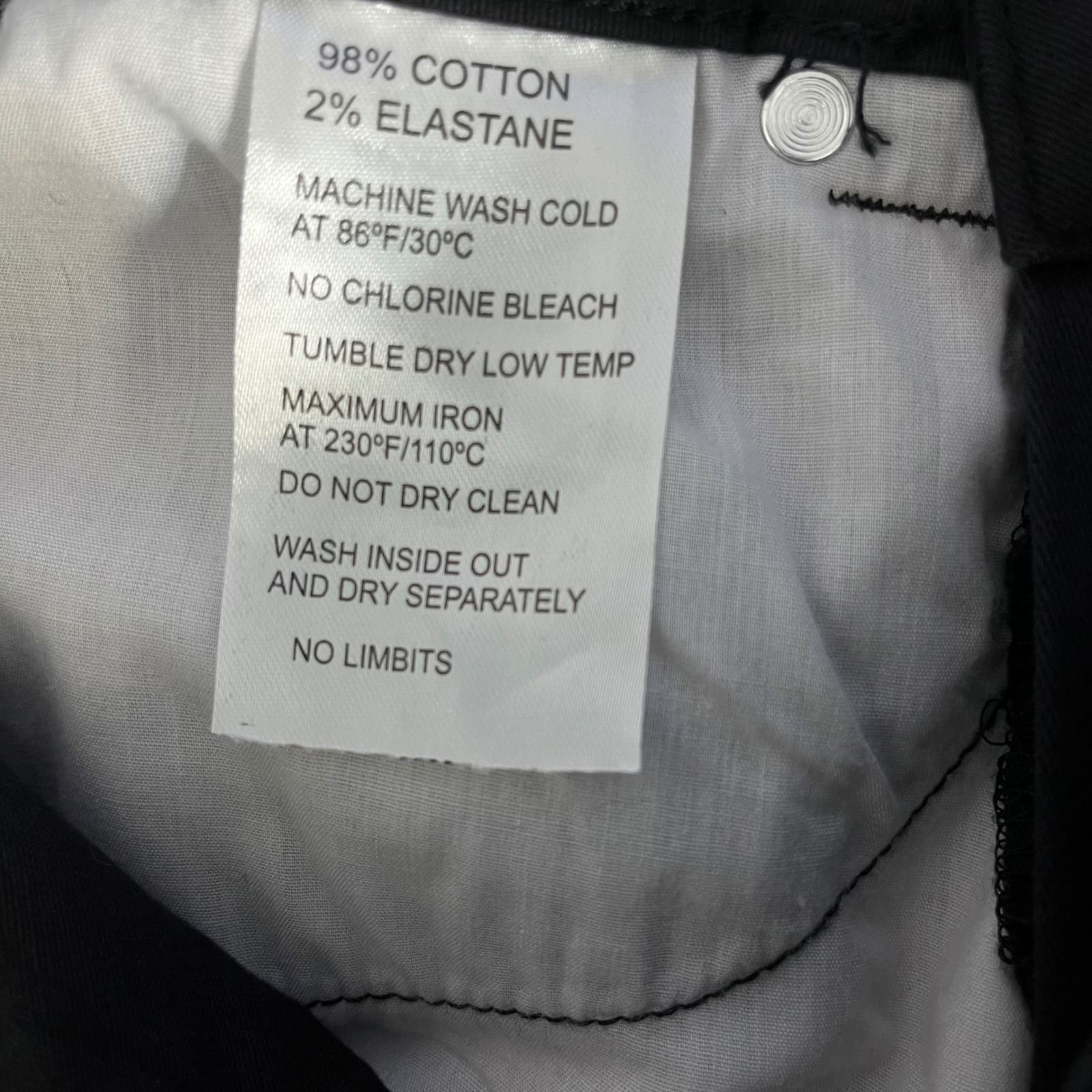 No Limbits Adaptive Men's Black Unlimbited Pant Size 30x30 — image 7 of 7